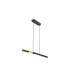Madison Extendable Linear Pendant  24W LED 4000K 900lm Satin Black/Gold -12