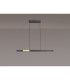 Madison Extendable Linear Pendant  24W LED 4000K 900lm Satin Black/Gold -15