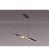 Madison Extendable Linear Pendant  24W LED 4000K 900lm Satin Black/Gold -16
