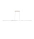 Madison Extendable Linear Pendant  40W LED Remote Control CCT Tuneable White 3000K-6000K 2200lm Sand White/Aluminium -1
