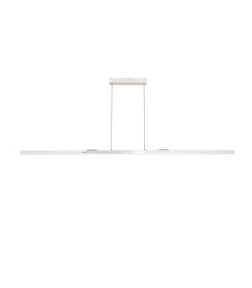 Madison Extendable Linear Pendant  40W LED Remote Control CCT Tuneable White 3000K-6000K 2200lm Sand White/Aluminium -1