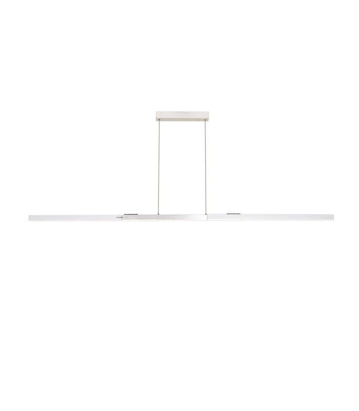Madison Extendable Linear Pendant  40W LED Remote Control CCT Tuneable White 3000K-6000K 2200lm Sand White/Aluminium -1