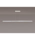 Madison Extendable Linear Pendant  40W LED Remote Control CCT Tuneable White 3000K-6000K 2200lm Sand White/Aluminium -3