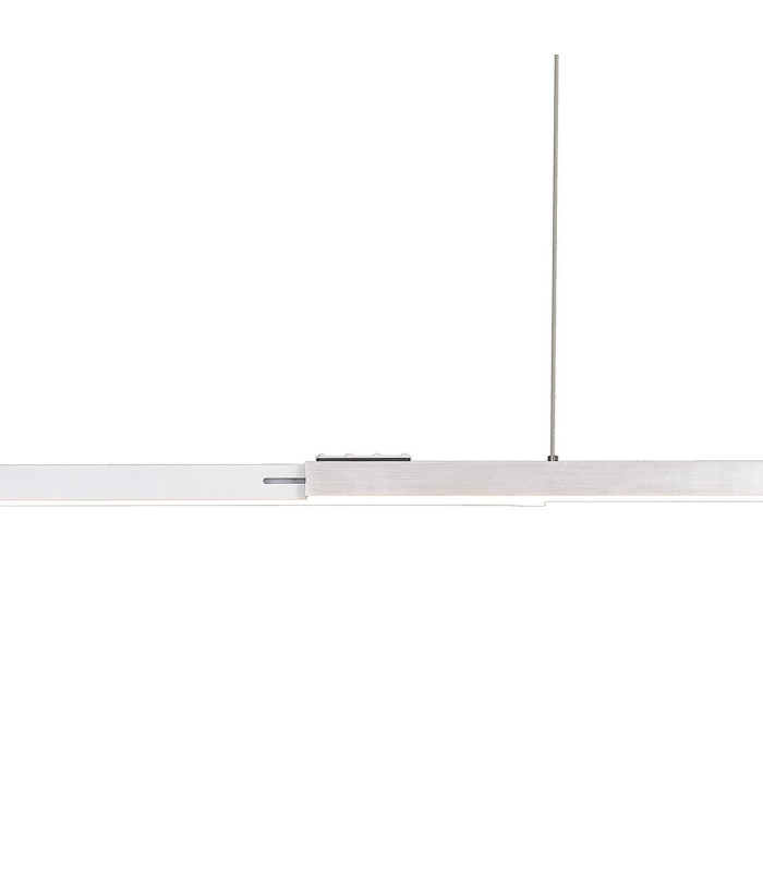 Madison Extendable Linear Pendant  40W LED Remote Control CCT Tuneable White 3000K-6000K 2200lm Sand White/Aluminium -8