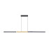 Madison Extendable Linear Pendant  40W LED Remote Control CCT Tuneable White 3000K-6000K 1800lm Satin Black/Gold -5