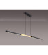 Madison Extendable Linear Pendant  40W LED Remote Control CCT Tuneable White 3000K-6000K 1800lm Satin Black/Gold -16