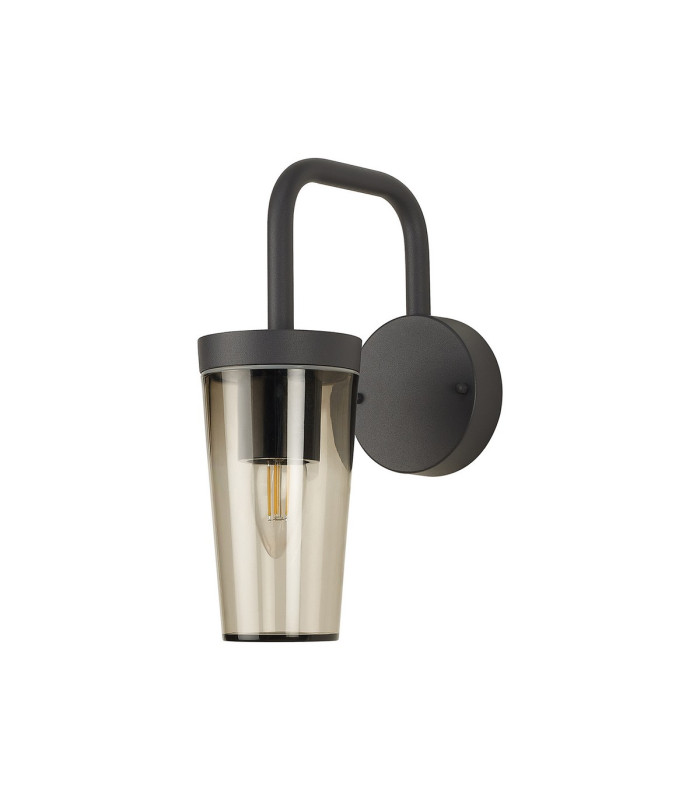Dayton Wall Lamp 1 x E27 Anthracite/Smoked IP54 -5