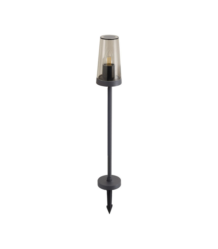 Dayton Post Lamp 1 x E27 Anthracite/Smoked IP54 -4