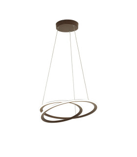 Constantia 51.5cm Pendant 1 x 40W LED 3000K 2000lm 3 Step Dimming Brown Oxide -1