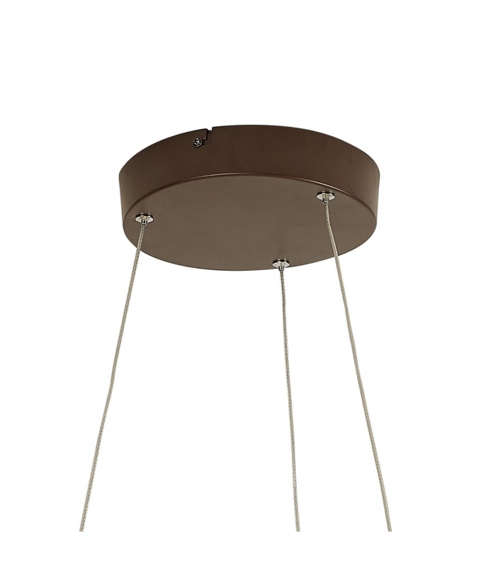 Constantia 51.5cm Pendant 1 x 40W LED 3000K 2000lm 3 Step Dimming Brown Oxide -5