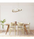 Constantia 51.5cm Pendant 1 x 40W LED 3000K 2000lm 3 Step Dimming Sand Gold -4