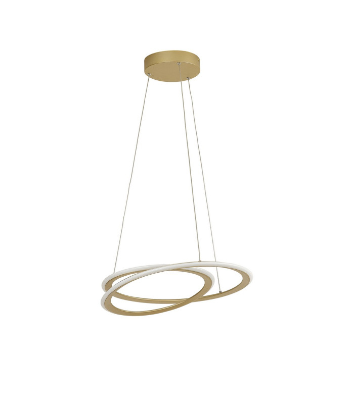 Constantia 51.5cm Pendant 1 x 40W LED 3000K 2000lm 3 Step Dimming Sand Gold -5