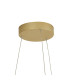 Constantia 51.5cm Pendant 1 x 40W LED 3000K 2000lm 3 Step Dimming Sand Gold -6