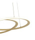 Constantia 51.5cm Pendant 1 x 40W LED 3000K 2000lm 3 Step Dimming Sand Gold -8