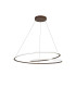 Constantia 97cm Twist Pendant 1 x 60W LED 2700-6000K 2400lm Tuneable Remote Control Brown Oxide -1