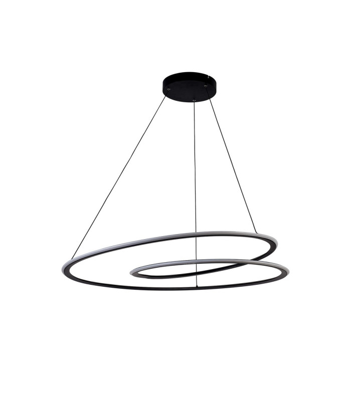 Constantia 97cm Twist Pendant 1 x 60W LED 2700-6000K 2400lm Tuneable Remote Control Sand Black -5