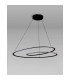 Constantia 97cm Twist Pendant 1 x 60W LED 2700-6000K 2400lm Tuneable Remote Control Sand Black -9