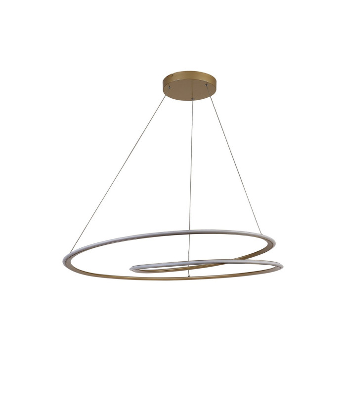 Constantia 97cm Twist Pendant 1 x 60W LED 2700-6000K 2400lm Tuneable Remote Control Sand Gold -5