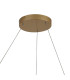 Constantia 97cm Twist Pendant 1 x 60W LED 2700-6000K 2400lm Tuneable Remote Control Sand Gold -6