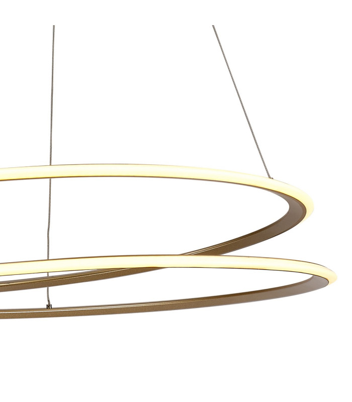 Constantia 97cm Twist Pendant 1 x 60W LED 2700-6000K 2400lm Tuneable Remote Control Sand Gold -8