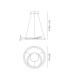 Constantia 97cm Twist Pendant 1 x 60W LED 2700-6000K 2400lm Tuneable Remote Control Sand White -2