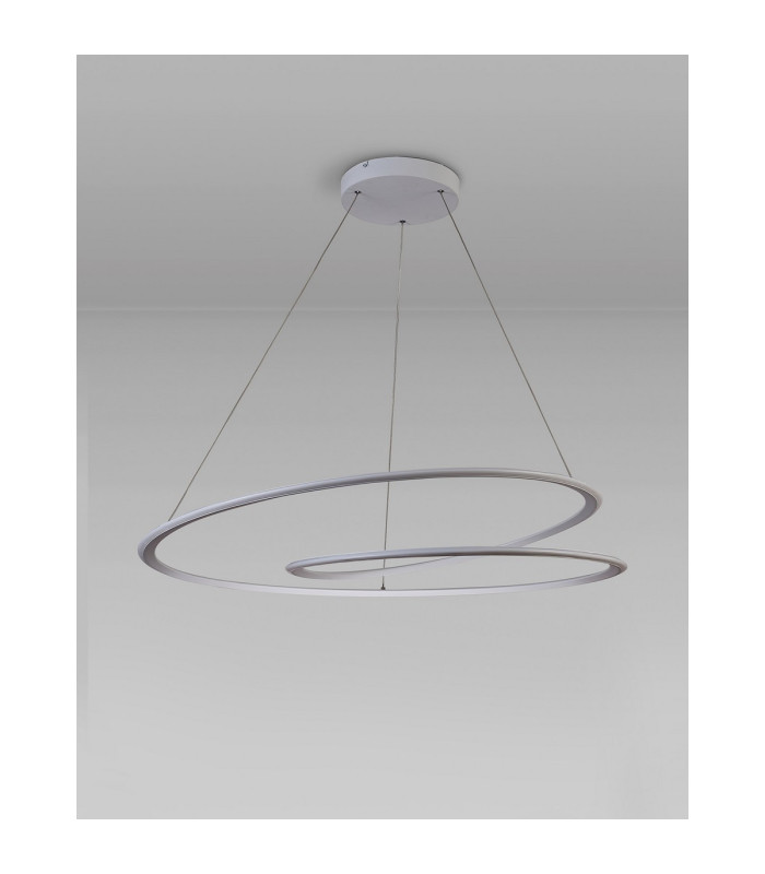 Constantia 97cm Twist Pendant 1 x 60W LED 2700-6000K 2400lm Tuneable Remote Control Sand White -9