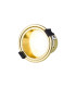 Montauk 5/8W Triac Dimmable 4CCT LED Fire Rated Downlight Gold Inner Cut Out: 70mm 800lm 60° Deg IP65 -1