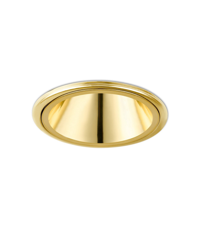 Montauk 5/8W Triac Dimmable 4CCT LED Fire Rated Downlight Gold Inner Cut Out: 70mm 800lm 60° Deg IP65 -7