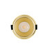 Montauk 5/8W Triac Dimmable 4CCT LED Fire Rated Downlight Gold Inner Cut Out: 70mm 800lm 60° Deg IP65 -9