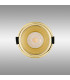Montauk 5/8W Triac Dimmable 4CCT LED Fire Rated Downlight Gold Inner Cut Out: 70mm 800lm 60° Deg IP65 -13