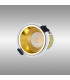 Montauk 5/8W Triac Dimmable 4CCT LED Fire Rated Downlight Gold Inner & White Trim IP65 -11