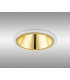 Montauk 5/8W Triac Dimmable 4CCT LED Fire Rated Downlight Gold Inner & White Trim IP65 -14