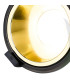 Montauk 5/8W Triac Dimmable 4CCT LED Fire Rated Downlight Gold Inner & Black Chrome Trim IP65 -7