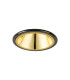 Montauk 5/8W Triac Dimmable 4CCT LED Fire Rated Downlight Gold Inner & Black Chrome Trim IP65 -8