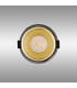Montauk 5/8W Triac Dimmable 4CCT LED Fire Rated Downlight Gold Inner & Black Chrome Trim IP65 -15