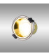 Montauk 5/8W Triac Dimmable 4CCT LED Fire Rated Downlight Gold Inner & Satin Nickel Trim IP65 -3