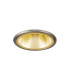Montauk 5/8W Triac Dimmable 4CCT LED Fire Rated Downlight Gold Inner & Satin Nickel Trim IP65 -10
