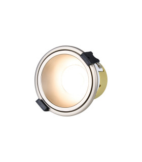 Montauk 5/8W Triac Dimmable 4CCT LED Fire Rated Downlight Satin Nickel Inner IP65 -1