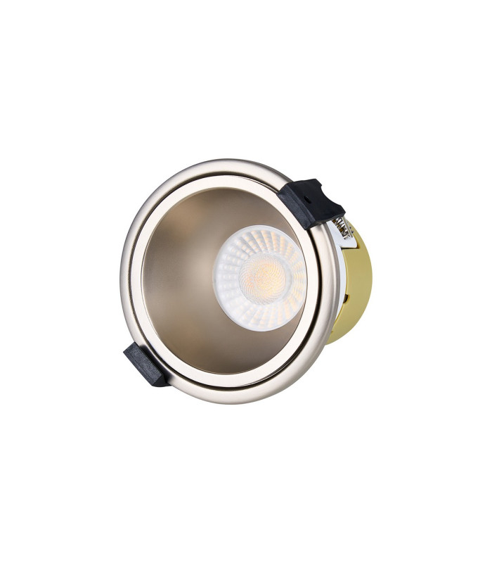 Montauk 5/8W Triac Dimmable 4CCT LED Fire Rated Downlight Satin Nickel Inner IP65 -4