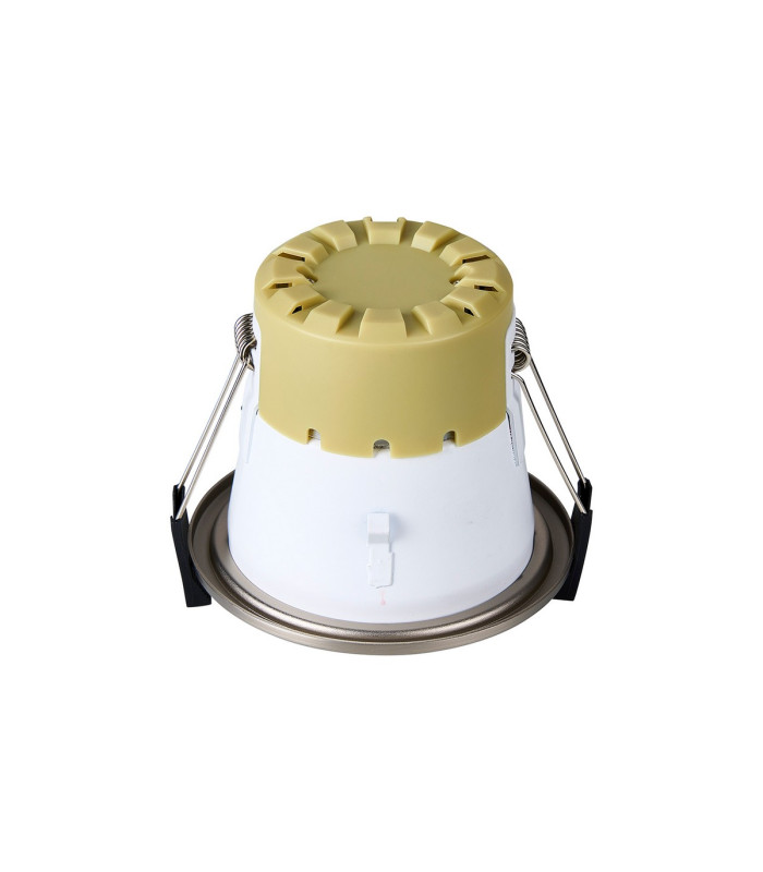 Montauk 5/8W Triac Dimmable 4CCT LED Fire Rated Downlight Satin Nickel Inner IP65 -10