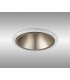 Montauk 5/8W Triac Dimmable 4CCT LED Fire Rated Downlight Satin Nickel Inner & White Trim