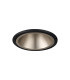 Montauk 5/8W Triac Dimmable 4CCT LED Fire Rated Downlight Satin Nickel Inner & Black Trim