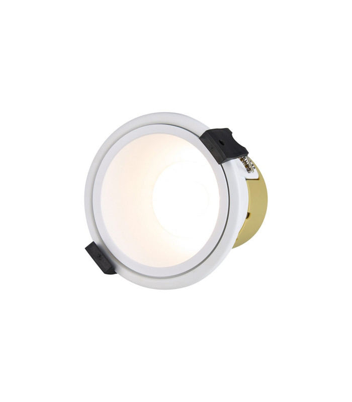 Montauk 5/8W Triac Dimmable 4CCT LED Fire Rated Downlight White Inner Cut Out: 70mm 800lm 60° Deg IP65 -1