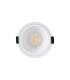 Montauk 5/8W Triac Dimmable 4CCT LED Fire Rated Downlight White Inner Cut Out: 70mm 800lm 60° Deg IP65 -10