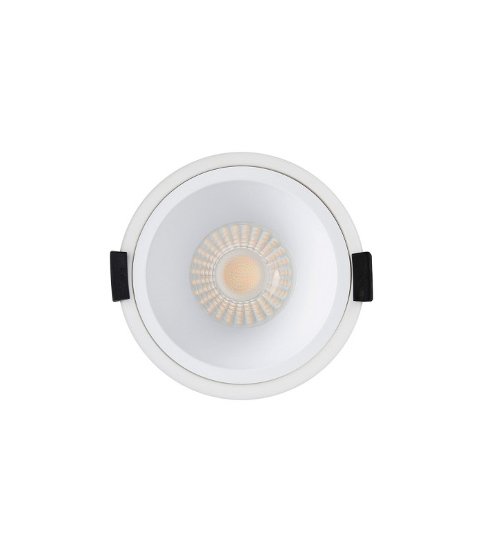 Montauk 5/8W Triac Dimmable 4CCT LED Fire Rated Downlight White Inner Cut Out: 70mm 800lm 60° Deg IP65 -10