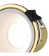 Montauk 5/8W Triac Dimmable 4CCT LED Fire Rated Downlight White Inner & Gold Trim IP65 -7