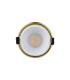 Montauk 5/8W Triac Dimmable 4CCT LED Fire Rated Downlight White Inner & Gold Trim IP65 -8