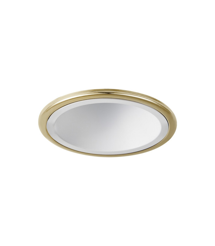 Montauk 5/8W Triac Dimmable 4CCT LED Fire Rated Downlight White Inner & Gold Trim IP65 -9