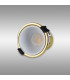 Montauk 5/8W Triac Dimmable 4CCT LED Fire Rated Downlight White Inner & Gold Trim IP65 -10
