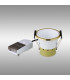 Montauk 5/8W Triac Dimmable 4CCT LED Fire Rated Downlight White Inner & Gold Trim IP65 -11